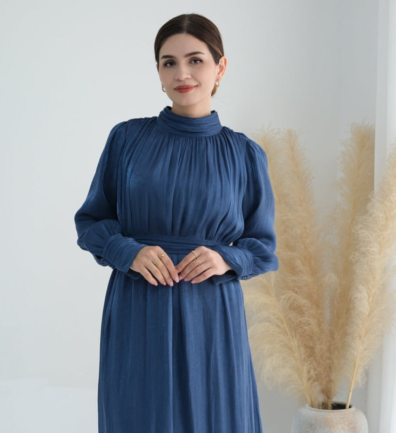 Zeyha Pleated Dress