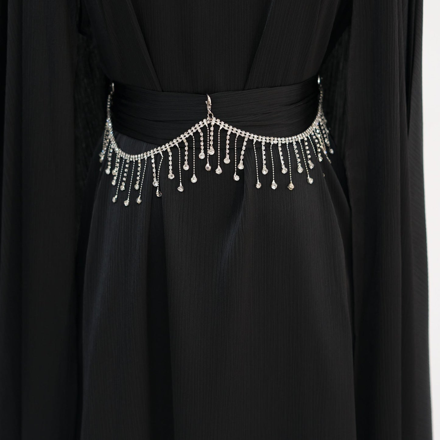 Lamiah Abaya With Crystal Chain