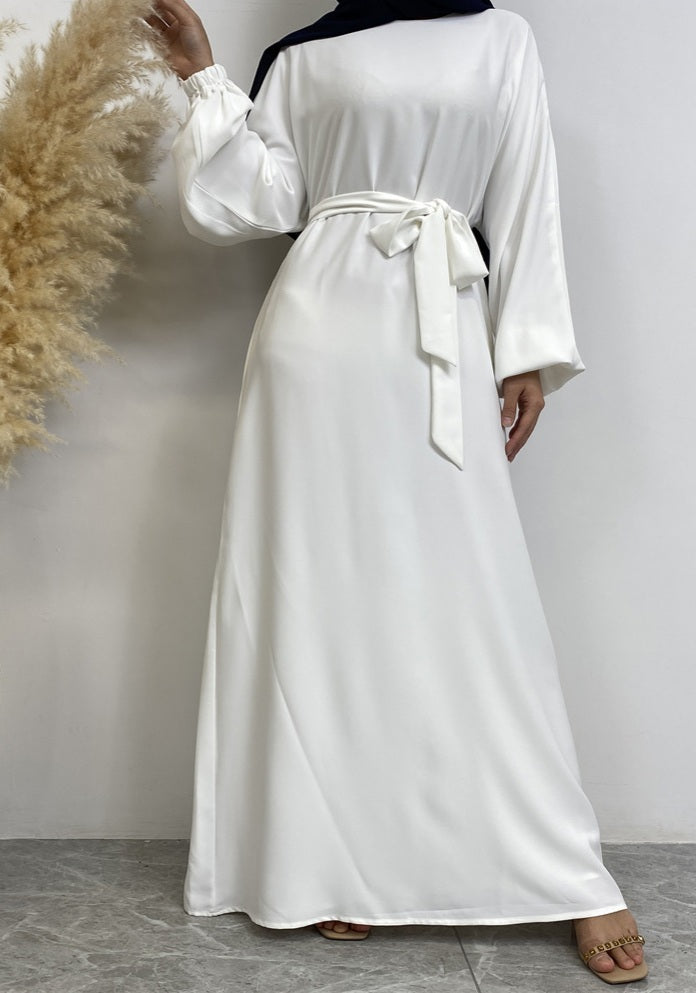 Casual abaya with pockets