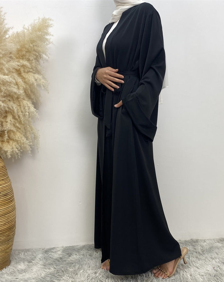 Manahil Abaya With Pockets