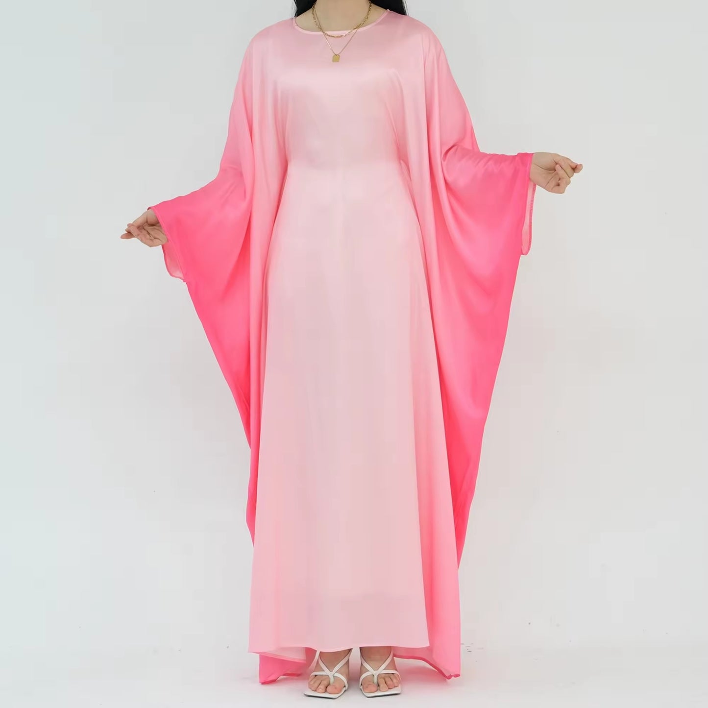 Layyan Ombre Butterfly Abaya