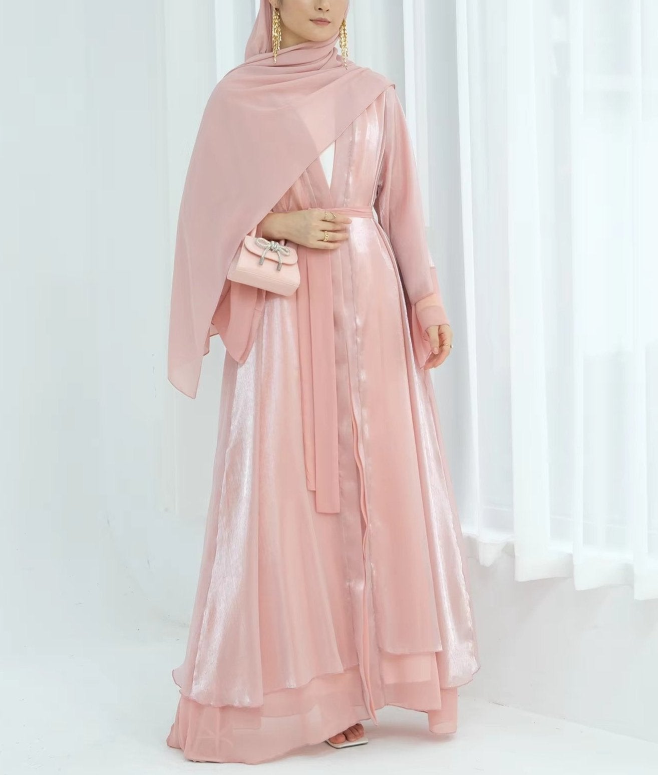 Nayari Layered Abaya