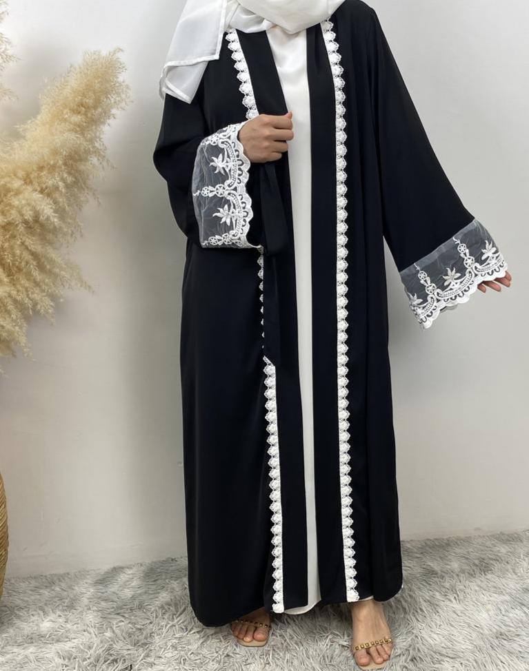 Navra Lace Abaya