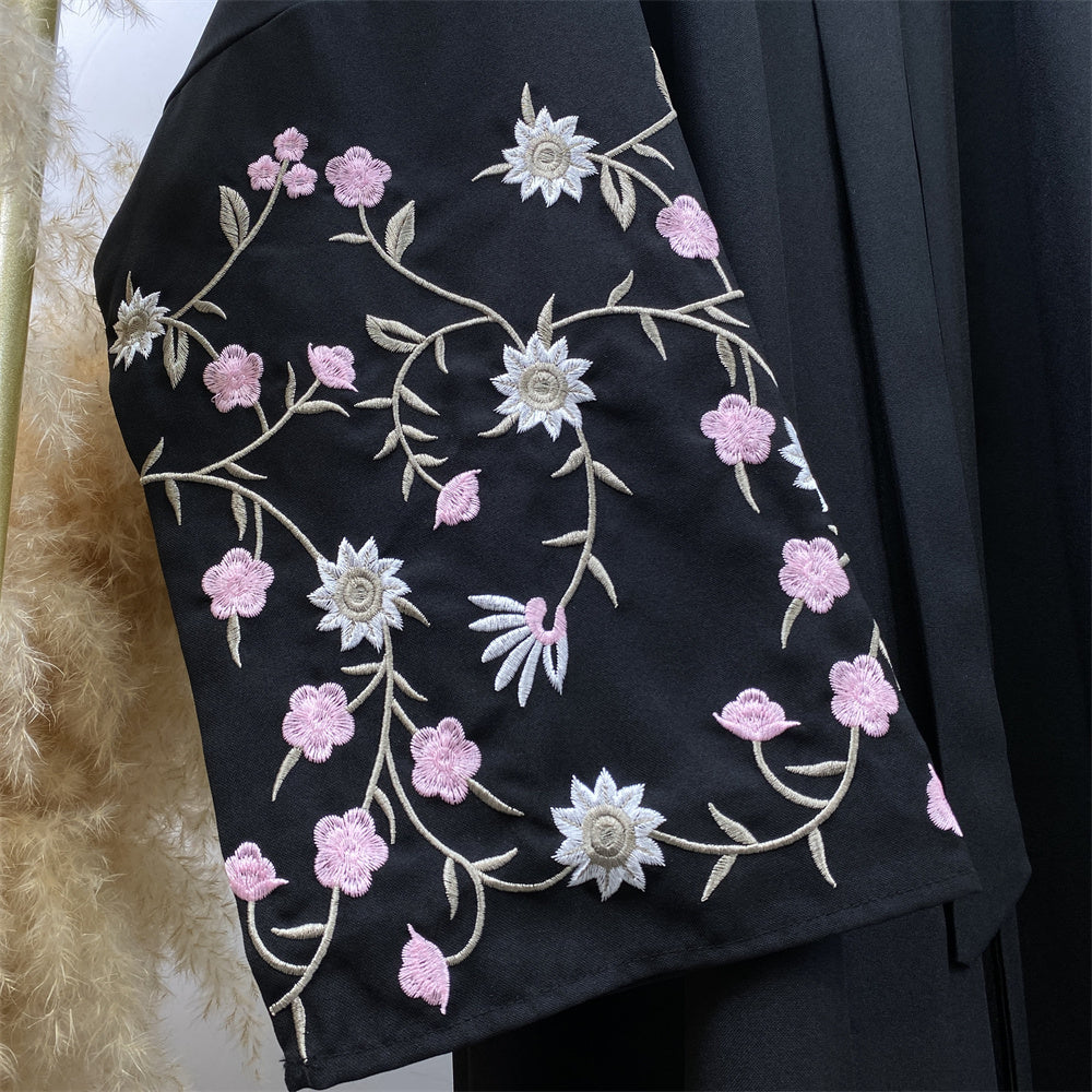 Floral Embroidery Abaya