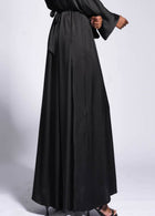 Nina Beaded Satin Abaya