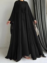 Noori Chiffon Abaya Set