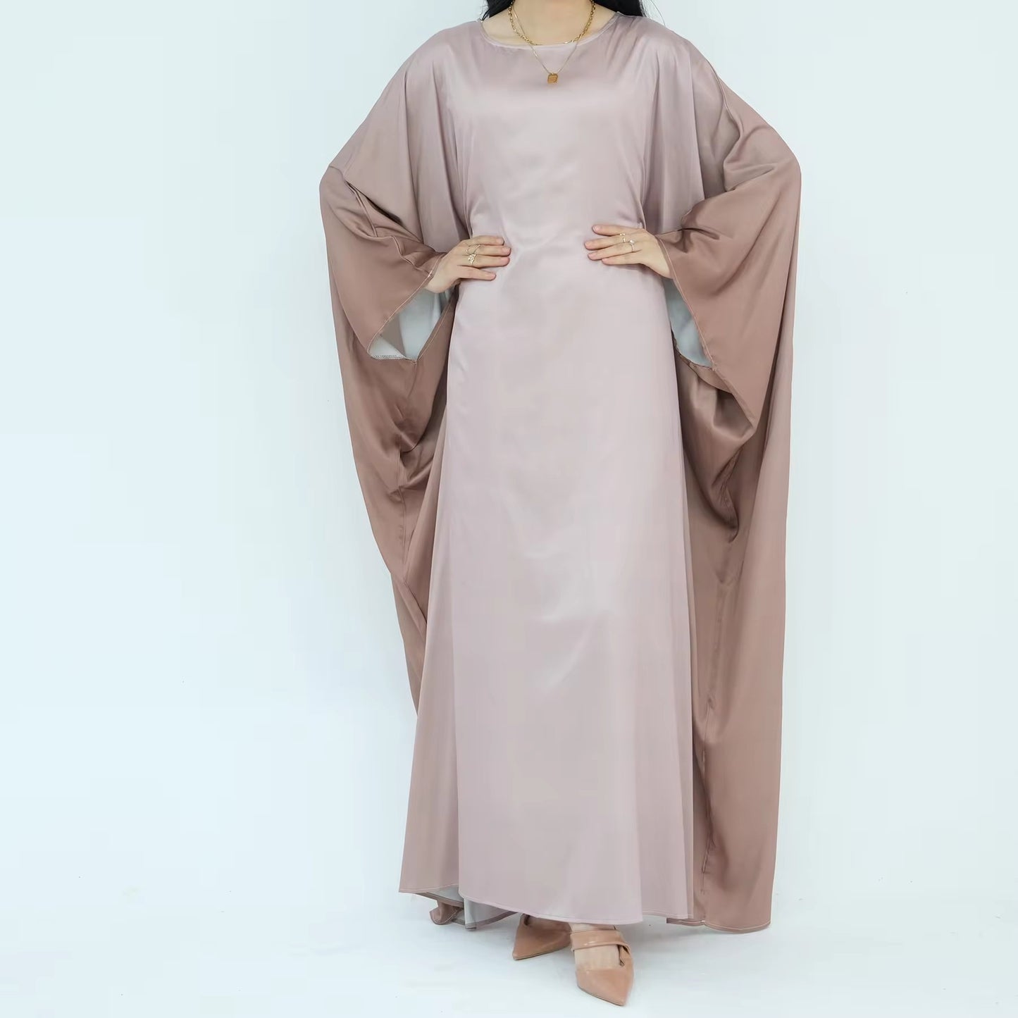 Layyan Ombre Butterfly Abaya