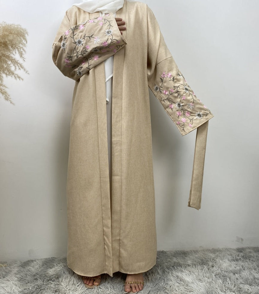 Floral Embroidery Abaya