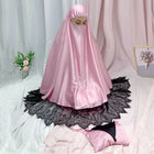 Rumaan Satin Jilbab Set