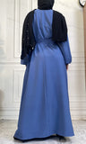 Casual abaya with pockets