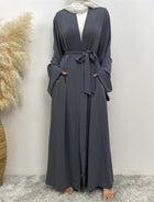 Manahil Abaya With Pockets
