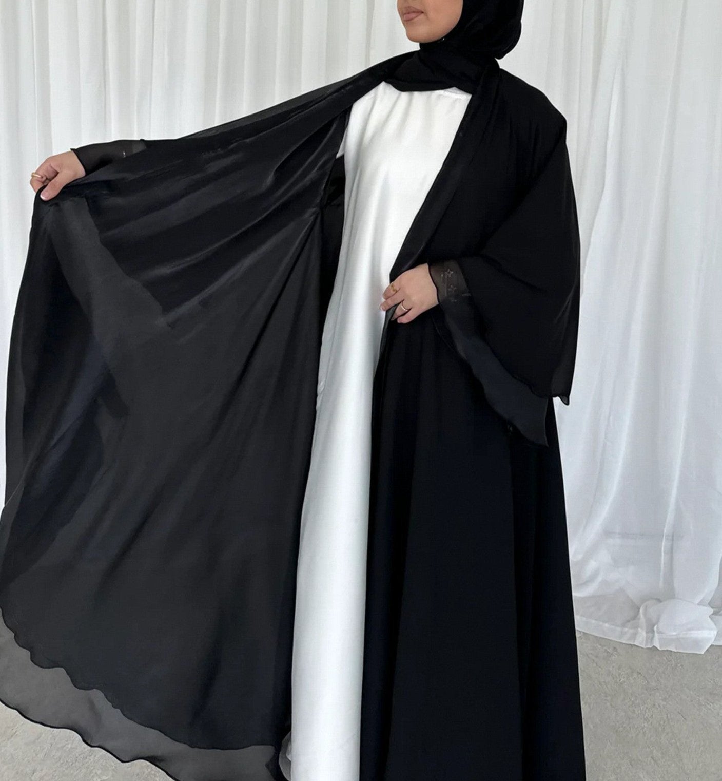 Nayari Layered Abaya