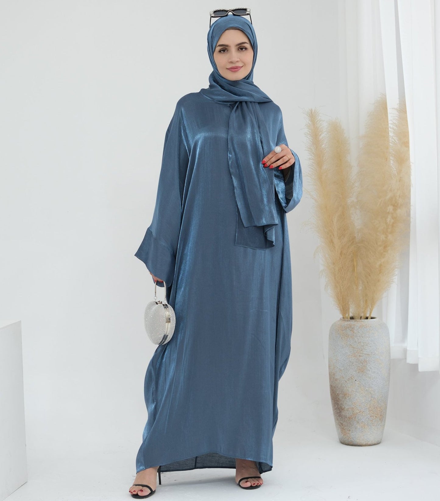 Raamin Shimmer Kaftan