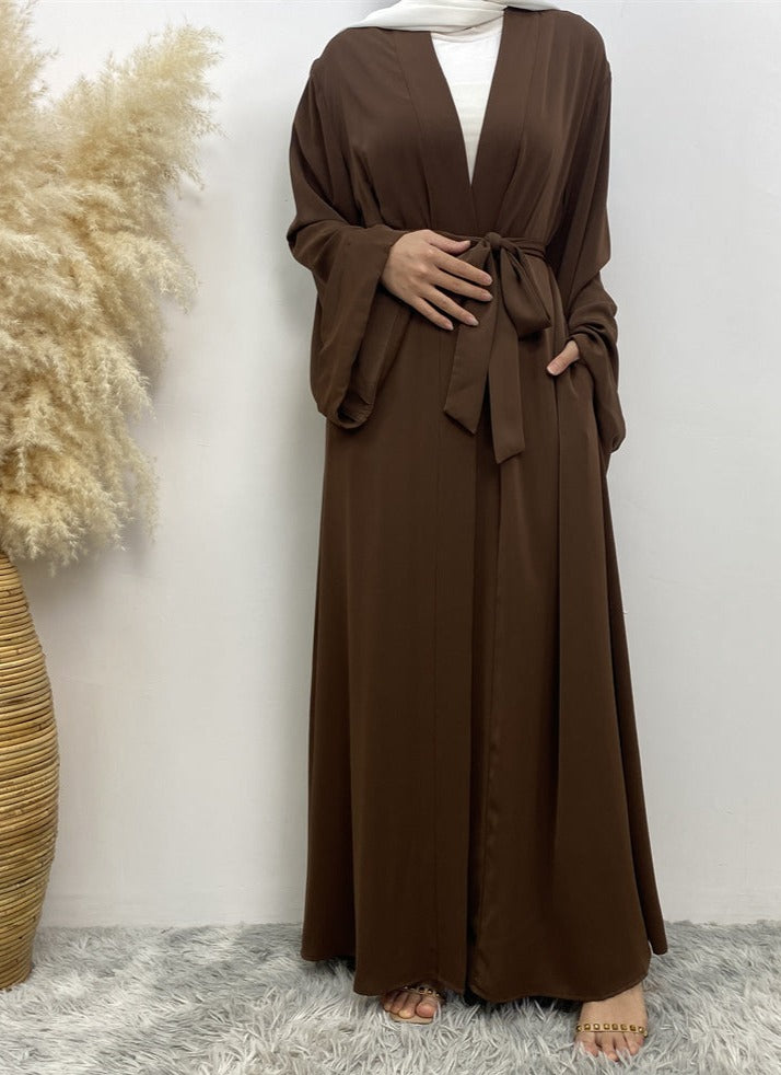Manahil Abaya With Pockets