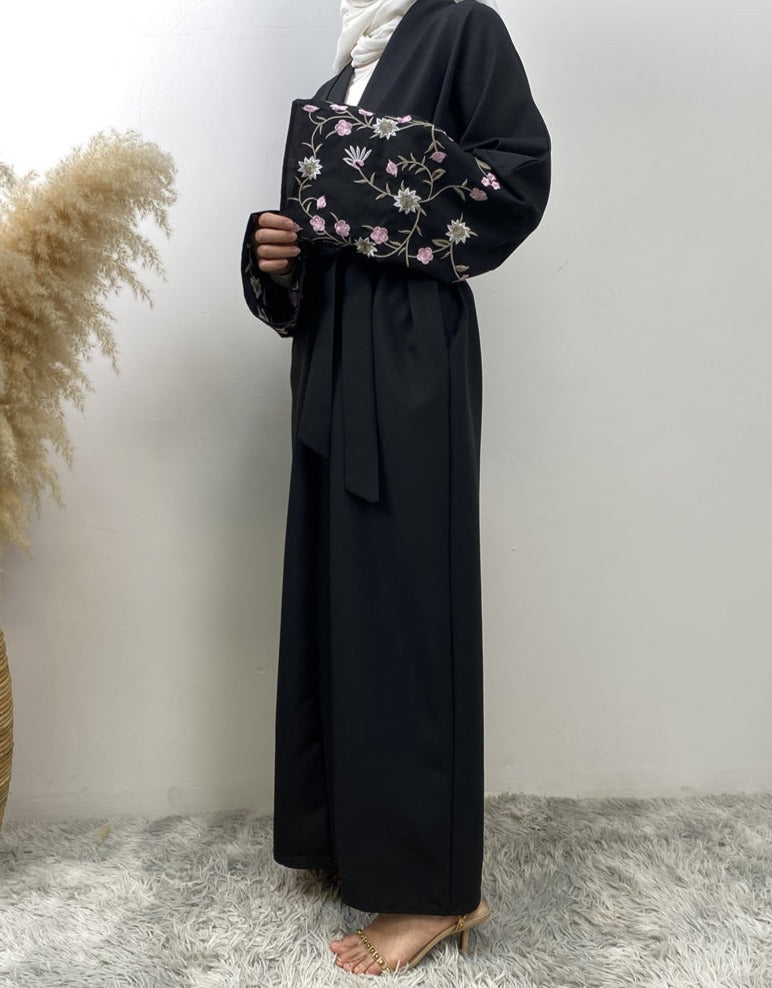 Floral Embroidery Abaya