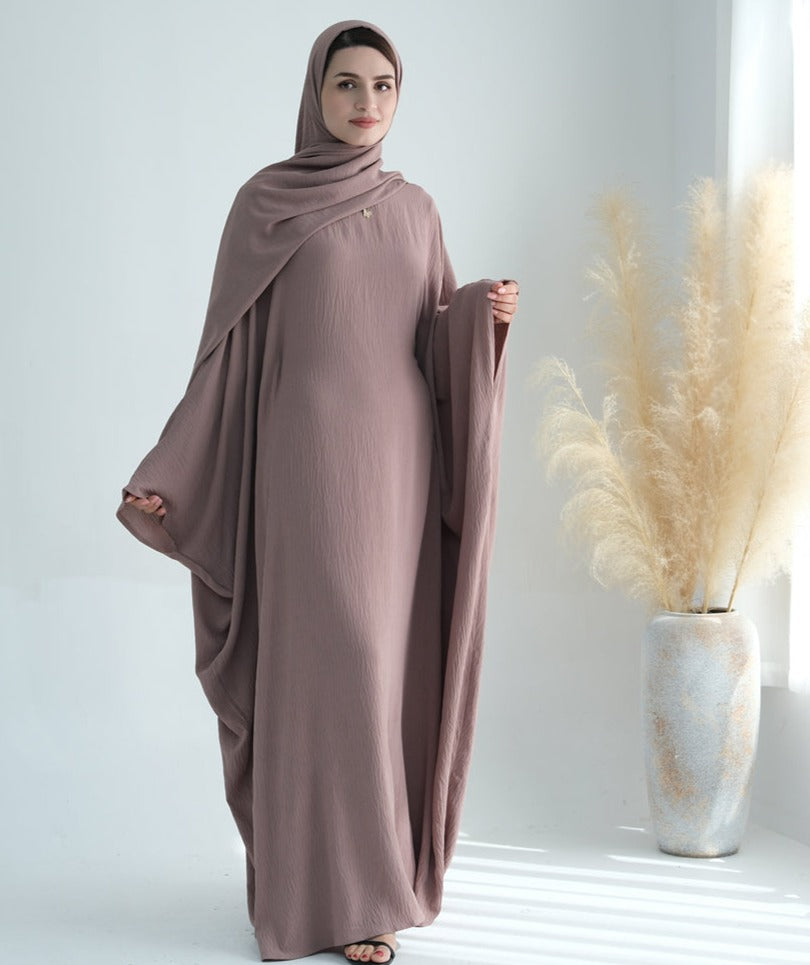 Manala Crepe Abaya
