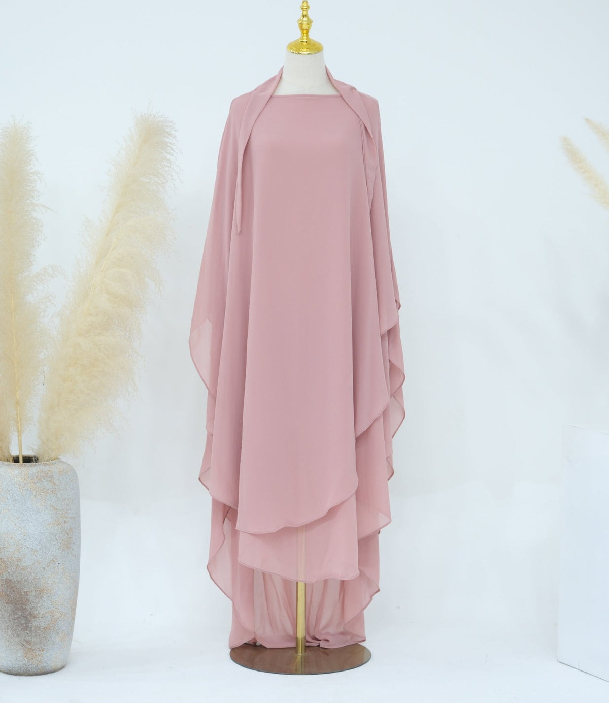 Rumaisa Chiffon Khimar