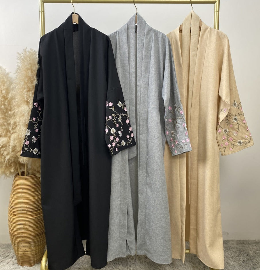 Floral Embroidery Abaya