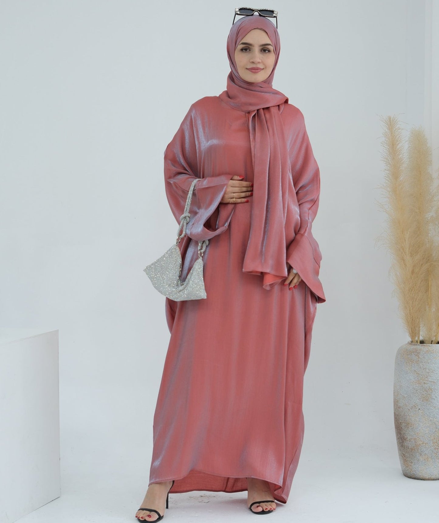 Raamin Shimmer Kaftan