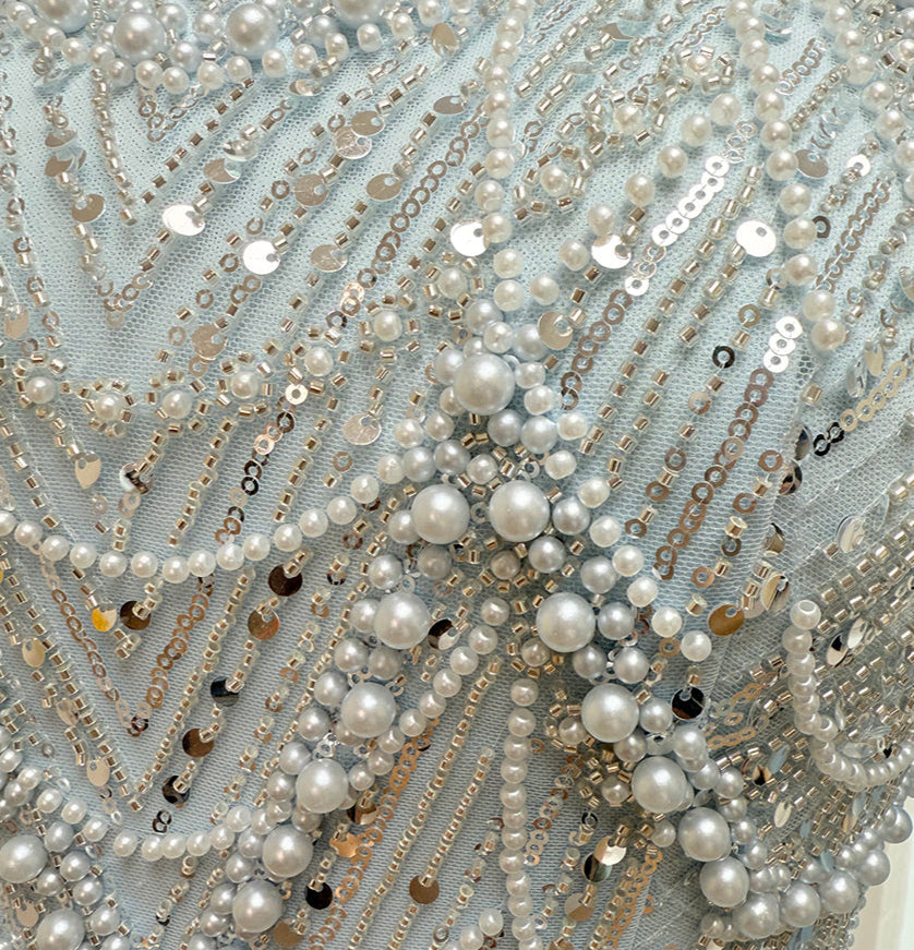 Aarya Beaded Flare Gown