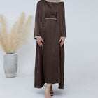 Sanya Abaya With Crystal Chain