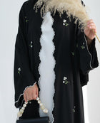 Zaleri Floral Abaya Set