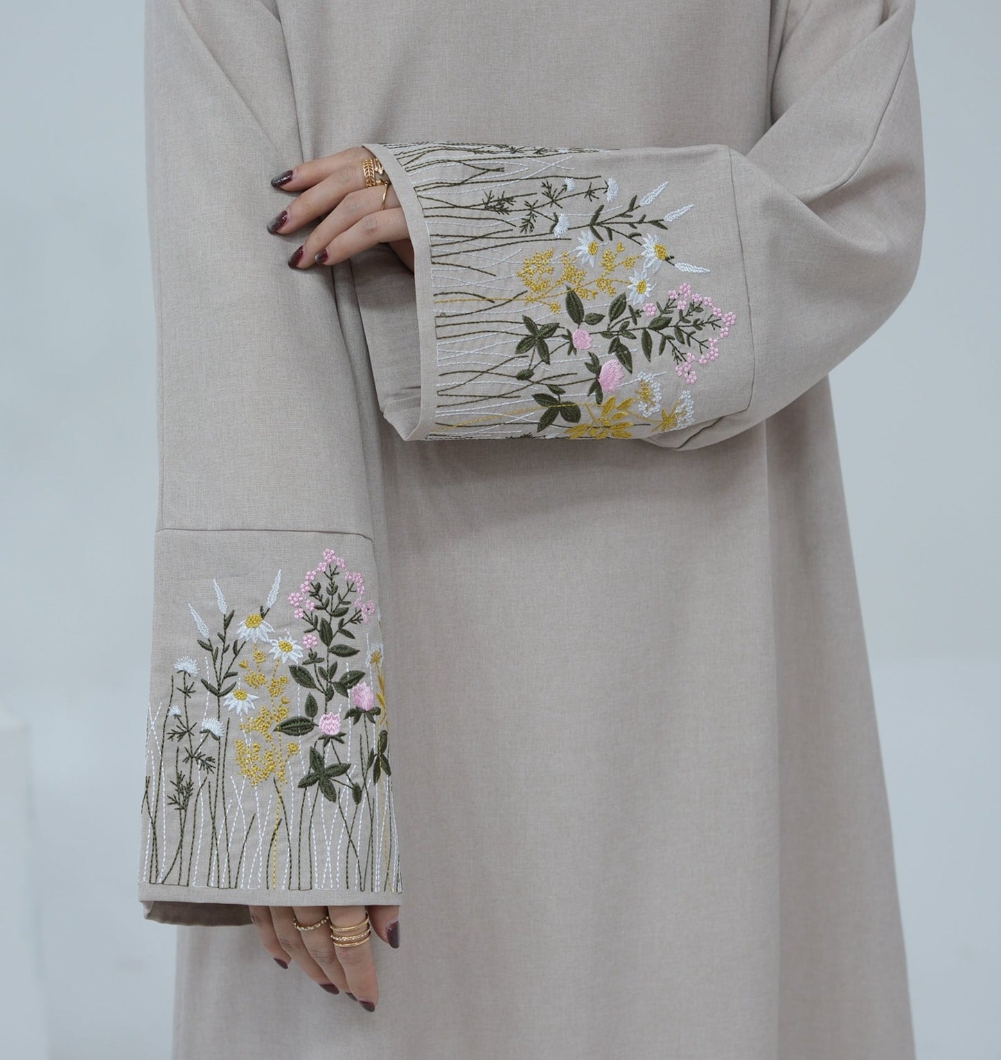Zahr Embroidery Abaya
