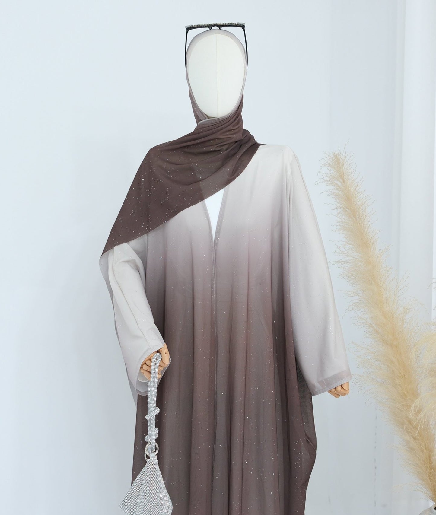 Mina Glitter Abaya & Hijab