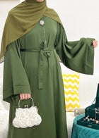 Samreen Satin Abaya