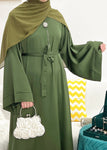 Samreen Satin Abaya