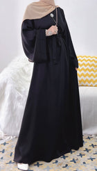 Samreen Satin Abaya