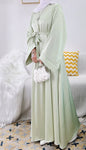 Samreen Satin Abaya