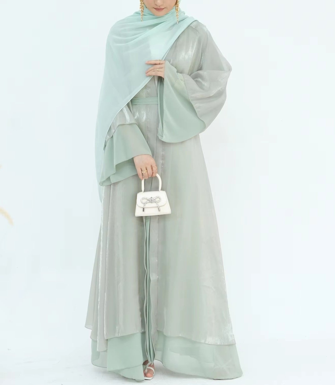 Nayari Layered Abaya