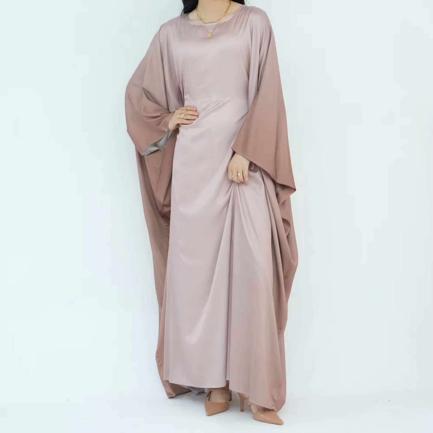 Layyan Ombre Butterfly Abaya