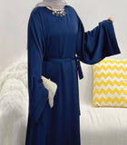 Samreen Satin Abaya