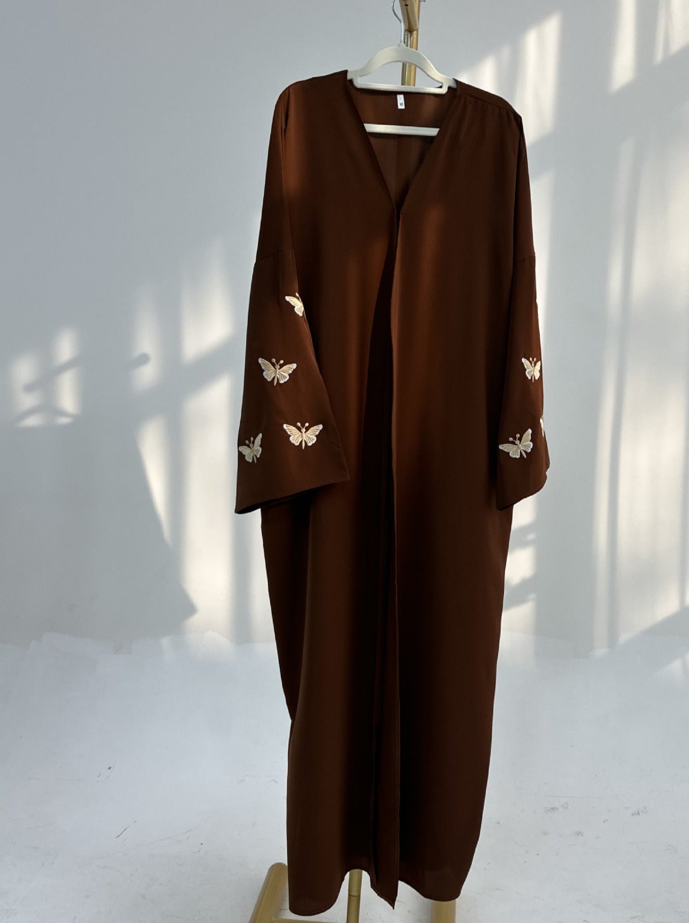 Butterfly Embroidery Abaya