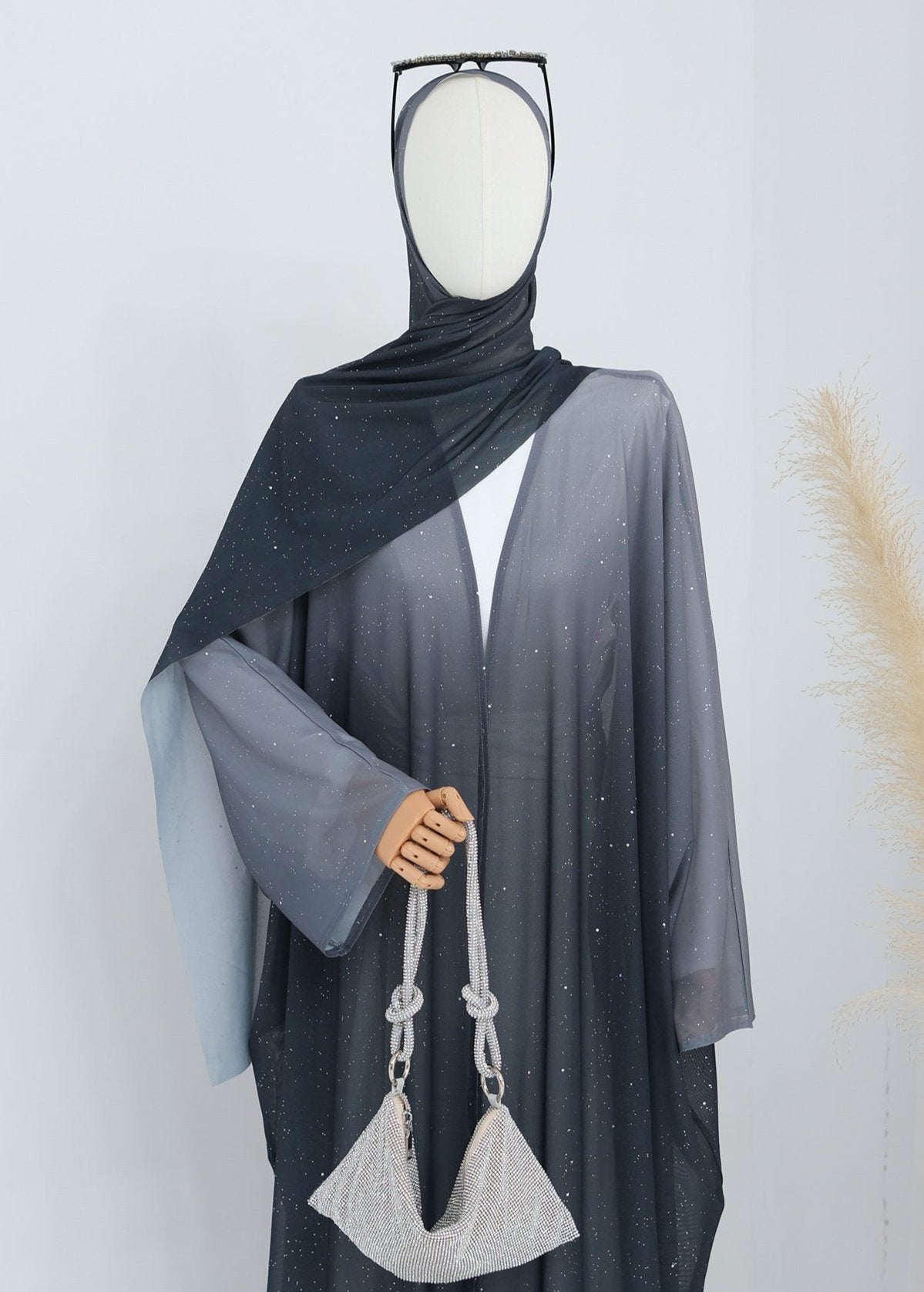 Mina Glitter Abaya & Hijab