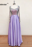 Meera Glitter Gown-Lilac
