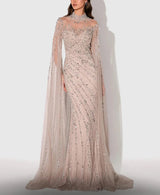 Ella Cape Gown
