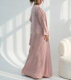 Aimah Crystal Bow Abaya Set
