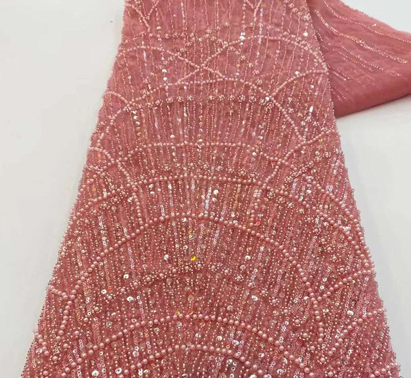 Naema Beaded Cape Dress