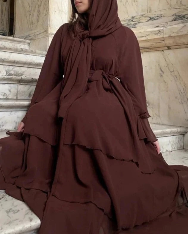 Sharmin Layered Abaya & Hijab