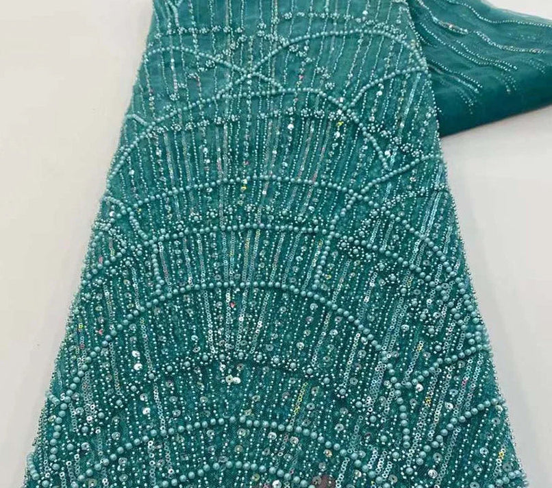 Naema Beaded Cape Dress