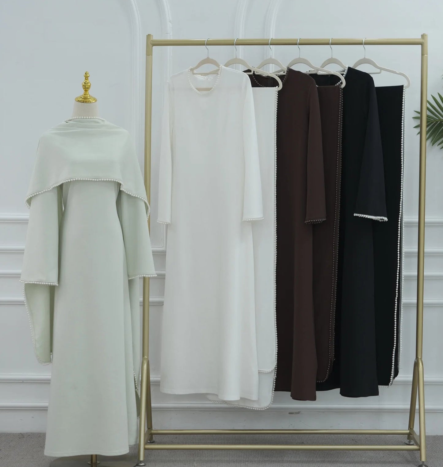 Yazira Pearl Capre Dress
