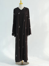 Madiha Floral Abaya & Hijab