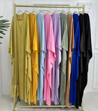 Samara Satin Butterfly Abaya-SOLD OUT