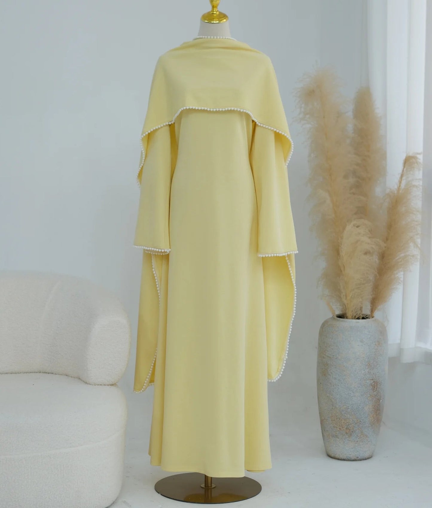 Yazira Pearl Capre Dress