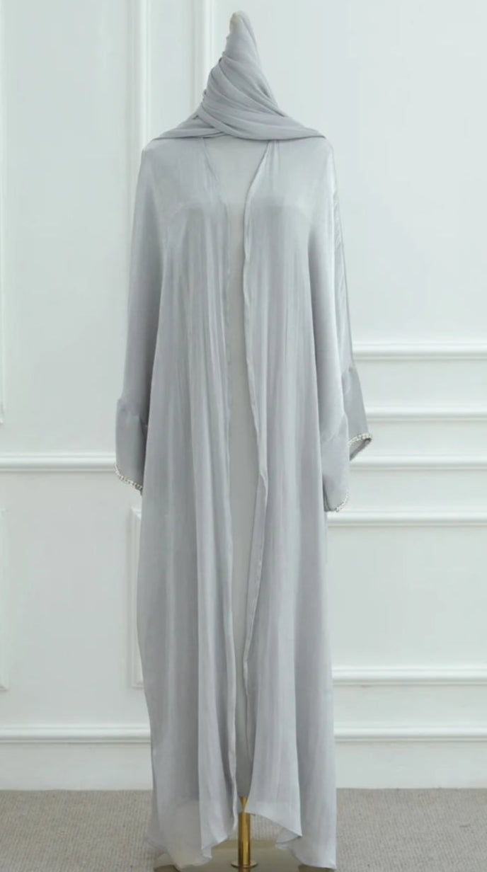 Sehra Organza Abaya Set