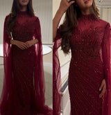 Ella Cape Gown