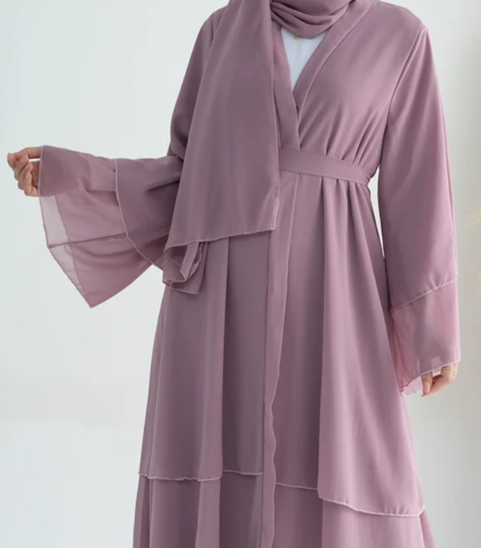 Sharmin Layered Abaya & Hijab